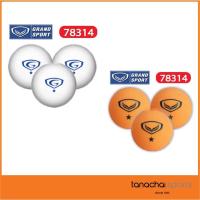 ราคา Grand sport ลูกปิงปอง เทเบิลเทนนิส แกรนด์สปอร์ต รุ่น 378322 1 ดาว แพค 3 ลูก (4117834399)