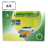 ราคา พลาสติกเคลือบบัตร ขนาด A4 นากิ 125ไมครอน แพ็ค 100ใบ (7920399394)