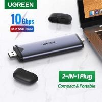 ราคา UGREEN(70533,70532) SSD Case 6/10Gbps M.2 NVMe/SATA To USB C 3.1 Gen 2 USB 3.0 2-in-1 Adapter(สำหรับm.2sataหรือNVMe) (5478527406)