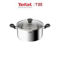 ราคา TEFAL หม้อสองหูสเตนเลส STARTER ขนาด 20 ซม. รุ่น E3254495​ / ขนาด 24 ซม. รุ่น E3254695​ พร้อมฝาแก้ว สีเงิน (24863480643)