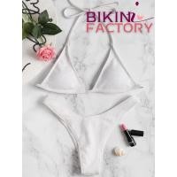 ราคา BIKINI FACTORY ชุดว่ายน้ำผู้หญิง ชุดว่ายน้ำทูพีช บิกินี่สไตล์เซ็กซี่ แบบสายผูกคอผูกหลัง เนื้อผ้าดี ใส่สบาย BK-084 (26009822455)
