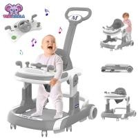 ราคา จักรยานขาไถ พร้อมส่งTinykoala รถหัดเดินเด็ก รถเด็กหัดเดิน รถขาไถ Baby Walker มีเพลงมีไฟ (27456580704)