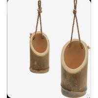 ราคา กระถางไม้ไผ่แขวนผนัง(1ชุด3ชิ้น) (44309125691)