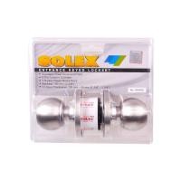 ราคา ลูกบิดประตู หัวกลม SOLEX 8500SS สแตนเลสด้าน (19192620301)