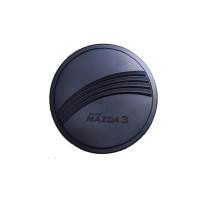 ราคา ครอบฝาถังน้ำมันกันรอยฝาถังน้ำมัน มาสด้า3 mazda3 2019-2020 5ประตู ดำด้าน (16640273498)