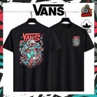 ราคา 100% PREMIUM COTTON VANS MOON SKATE 100% Cotton Tshirt T Shirt Tee Tops Men Women Unisex Baju Lelaki Wanita Perempuan S- (25481257421)