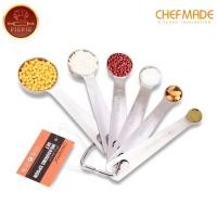 ราคา ช้อนตวง 6 ชิ้น / ชุดช้อนตวง Chefmade - WK9268 (43605713456)