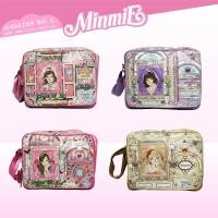ราคา Minmie กระเป๋าสะพายปรับสาย shopping ผู้หญิง shoulder bag ลายเจ้าหญิง 4 สี สีชมพู สีบานเย็น สีม่วง สีทอง (25437191420)