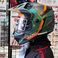 ราคา หมวกกันน็อค ทัวร์ริ่ง Touring HJC DS-X1 SYNERGY MC47SF size L (20919281799)