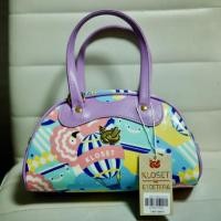 ราคา กระเป๋าสะพายข้าง crossbody ใบเล็ก ของแท้จากแบรนด์ Kloset Etcetera รุ่น mini bowling bag summer fling (3412652427)