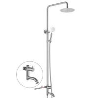 ราคา ชุดฝักบัว ฝักบัวอาบน้ำ ชุดฝักบัวอาบน้ำ Rain Shower สแตนเลสLD03 (25409863313)