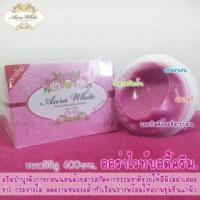 ราคา ⍣ SALE✙ Aura white by minny ✚ ออร่าไวท์ บอดี้ ครีม ⍣ ครีมบำรุงผิวขาวกระจ่างใส ขนาด. 30 กรัม. (12213515752)