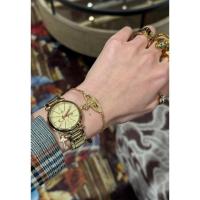 ราคา Vivienne Westwood Mother Orb Ladies Quartz Watch with Brown MOP Dial & Rose Gold Stainless Steel Bracelet VV006PBRRS (28210208837)
