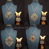 ราคา สร้อยประดับชุดไทย เซ็ตสร้อยคอพร้อมต่างหู ประดับชุดไทย สินค้าพร้อมจัดส่งจากประเทศไทย (22349693558)