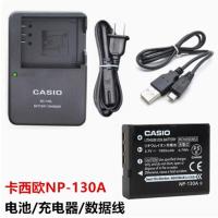 ราคา เหมาะสําหรับ Casio EX-ZR700 ZR800 ZR2000 กล้องความงาม NP-130A แบตเตอรี่ + เครื่องชาร์จ + สายเคเบิลข้อมูล (40659596107)