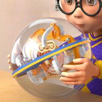 ราคา เด็ก3D สามมิติเขาวงกตลูกบอลของเล่นเพื่อการศึกษาเขาวงกตลูกปัดคิดตรรกะการฝึกอบรมของเล่น (26319701560)
