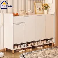 ราคา ชั้นวางรองเท้า ตู้เก็บรองเท้า ตู้ใส่รองเท้า กันน้ำ กันฝุ่น พร้อมช่องเก็บของด้านข้าง (43360314812)