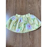 ราคา กระโปรงบานสั้นสีเหลืองลายดอกไม้เด็ก (20488692731)