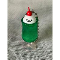 ราคา มือสอง กาชาปอง พกจ. โมเดลครีมโซดาเขียว กุเดทามะ Gudetama Sanrio ปี 2017 ไข่ขี้เกียจ ขนาด 3 ซม. (28885884430)