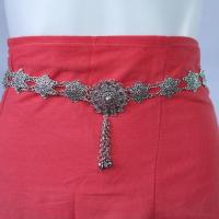 ราคา เข็มขัดไทยออเจ้า เข็มขัดผ้าถุง สีเงินรมดำ ล้านนา 17 (1054628362)