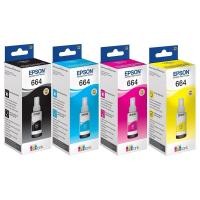 ราคา Epson 664 Genuine Ink Bottle For Printer L120 L121 L101 L210 L360 L405 L101 70ML Dye Ink (26312088712)