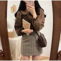 ราคา เสื้อเชิ้ตเเขนยาวสไตล์เกาหลี เสื้อน่ารักๆสไตล์เกาหลี (7332218266)