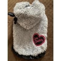 ราคา เสื้อผ้าน้องหมา น้องแมว ชุดแฟนซี มีฮู้ด แต่งโบว์ สีเทา (3160033866)