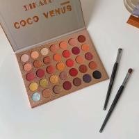 ราคา ขายจากโรงงาน ของแท้ COCO VENUS อายแชโดว์สีชิมเมอร์ แมท กันน้ำ DIKALU（35 สี) FOCALLURE (4634072923)