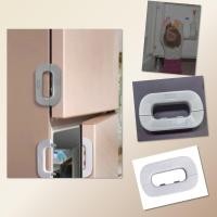 ราคา ล็อคตู้เย็น แก้ยางเสื่อม ปิดไม่สนิท ล็อคประตู ล็อคตู้ กันเด็กเปิด ไม่ต้องเจาะ เทปกาว 3M ในตัว รุ่นอัพเกรดปลดล็อคง่าย (27332270156)