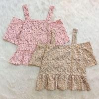 ราคา สายเดี่ยวเปิดไหล่ลายดอก (5339331752)