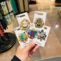 ราคา Shanghai Disney Daigou Duffy Crazy Animal City Pooh Friends Star Wars Marvel Metal Turntable Badge (40654528174)