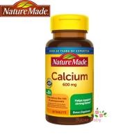 ราคา Nature Made Calcium Plus Vitamin D3 600 mg (60 Tablets) แคลเซียม 60 เม็ด (43852836826)