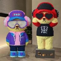 ราคา เลโก้อาคารบล็อก66ซม.ขนาดใหญ่อนุภาคเคาน์เตอร์รุ่นเลโก้ขนาดใหญ่ชั้นอาคารบล็อกหมีinfluencerตุ๊กตาหมีseriesสาม (27528426092)