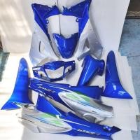 ราคา ชุดสี wave125r สีน้ำเงินเทา ติดลาย125i เฟรมรถ เวฟ125r ทูโทนน้ำเงินเทา ยกชุด10ชิ้น (12651973328)