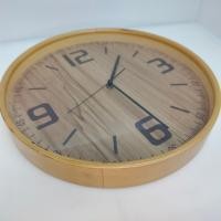 ราคา นาฬิกาติดผนังดิจิตอล - สไตล์มูจิไม้ๆ มินิมอล ขนาดหน้าปัด12นิ้ว พร้อมส่งจากไทย (23684703821)