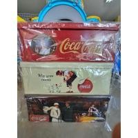 ราคา กล่องทิชชู่ ลายโค้ก coke ลายเก่า แบบยาว เป็นเนื้อสังกะสี (4493594021)