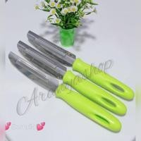 ราคา มีด2คม มีดปอกผลไม้ ด้ามเขียว (ตราไวกิ้ง) ใบมีดคมพิเศษ (สินค้าราคาต่อ1ชิ้น) #สำหรับมือขวา (5779387747)