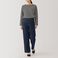 ราคา Muji jeans สีเข้ม ทรง skinny ใหม่มาก ยีนส์ญี่ปุ่นมือสอง (29682924003)