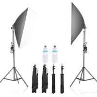 ราคา 135W ไฟไลฟ์สด ไฟถ่ายรูป ไฟสตูดิโอ สตูดิโอถ่ายภาพ ไฟต่อเนื่อง ไฟสตูดิโอ Photography Photo Studio Softbox Lighting Kits (29353905114)