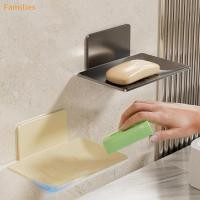 ราคา ครอบครัว> เหล็กคาร์บอนห้องน้ําห้องอาบน้ําฝักบัวเก็บสบู่ถาดชั้นวางถาดสบู่ติดผนังระบายน้ําถาดสบู่กล่องดี (43906478493)