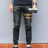 ราคา ขาจั้มยีนส์ชายแถบหนัง (4106671600)