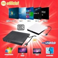 ราคา ✅USB 3.0 DVD-RW External Slim Writer/Burner/rewriter/CD Rom Drive แบบพกพา CD/DVD-RW เครื่องเล่นซีดีเสียบแล้วใช้ได้เลย#CC (21288829671)