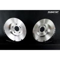 ราคา runstop จานเบรคหน้า แบบเรียบ ขนาดเดิม ตรงรุ่น honda crv 2007F crv 2013 ขนาด 297mm รันสต๊อป brake disc high carbon plus (29052704429)