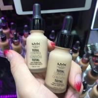 ราคา NYXเเท้100%รองพื้น Total Control Drop Foundation เนื้อบางเบาเรียบเนียน‍♀️ (1220943595)