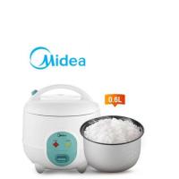 ราคา โค้ด HA200PAY ลด 10% Midea หม้อหุงข้าวไมเดีย ความจุ 0.6 (Rice Cooker 0.6L) ลิตร รุ่น MR-CM06SA (12024338401)
