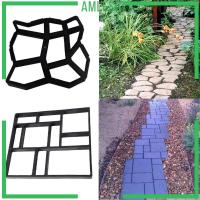 ราคา [Amleso] แม่พิมพ์ทําคอนกรีต สําหรับทางเท้า ทางเดิน ทางเท้า ลานบ้าน สนามหญ้า (24473450188)