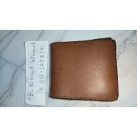 ราคา กระเป๋าสตางค์หนังวัวแท้ งานแฮนด์เมดทำมือ สภาพใหม่. (23867710799)