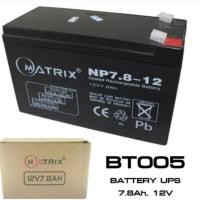 ราคา แบตเตอรี่แห้ง MATRIX 12V 7.8Ah/ 9Ah 12V ups แบตสำรอง 12V แบตเตอรี่ ยูพีเอส แบตเตอv ups แบตเตอรี่แห้ง ups แบตเตอรี่ bt (27030584353)