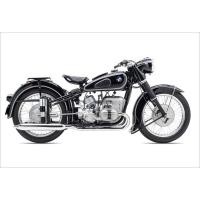 ราคา โปสเตอร์รถมอเตอร์ไซค์BMW R51/3 R67 R68 R50 R60 R69S Classic คลาสสิก รับทำโปสเตอร์ รับทำกรอบตามขนาด (24786585254)