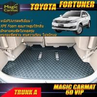 ราคา Toyota Fortuner 2012-2015 Trunk A (เฉพาะถาดท้ายรถแบบ A) ถาดท้ายรถ Toyota Fortuner พรม6D VIP Magic Carmat (6873300007)